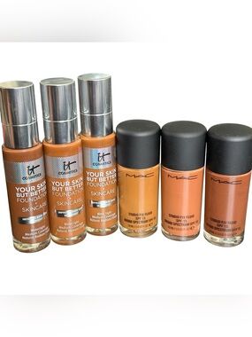 MAC Cosmetics Studio Fix Fluid Foundation in Warm Tan Shades